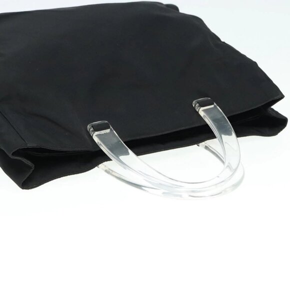 PRADA Hand Bag Nylon Black Auth yk15127 - Picture 6 of 16